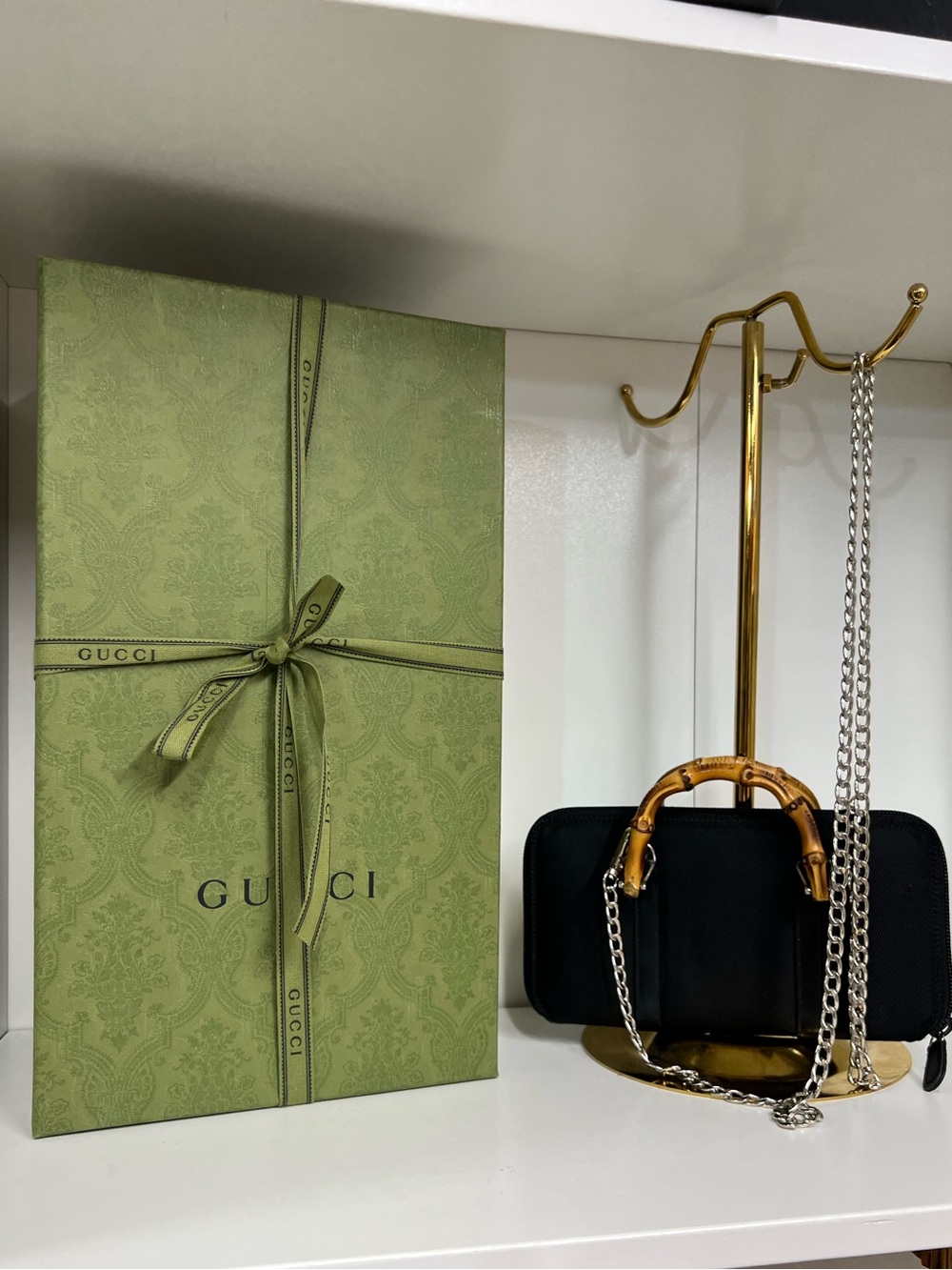 🔥SOLD 🔥 Gucci Bamboo wallet on chain